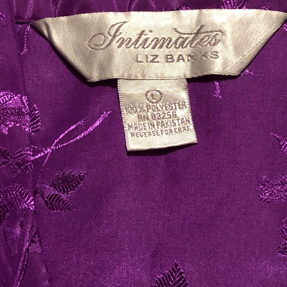 New Embroidered Satin Nightshirt - Picture 4 of 5